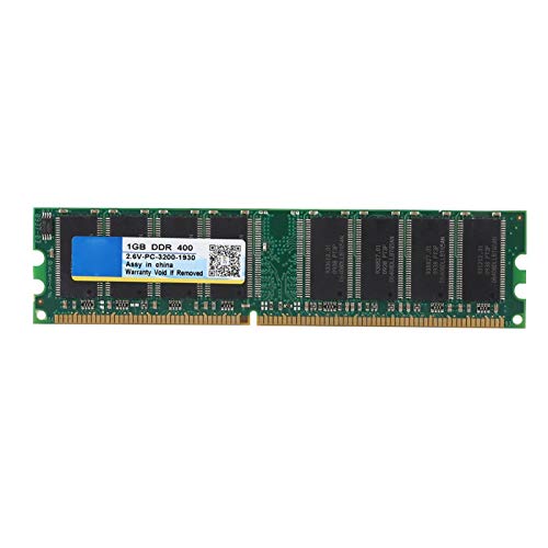 Vbestlife 1G DDR Memory RAM, Desktop Computer 1G DDR 400MHz PC3200 184Pin Memory RAM for AMD