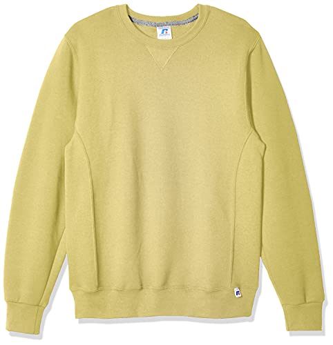 Russell Athletic Men's Dri Power Crew Neck Sweatshirt, GT Gold, Small