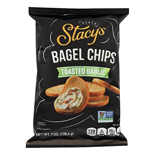Comparison: Z Best Pita 8 Stacy's Pita Chips Bagеl Chips - Tоastd Garlic - Casе оf 12-7 оz - Bulk Buy