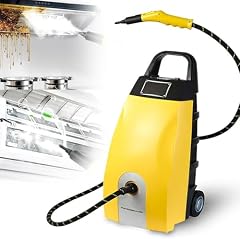 Portable High Pressure Steam Cleaner with 8 Accessories 15S Fast Heat-Up Handheld Steamer for Home Tile Grout Grease