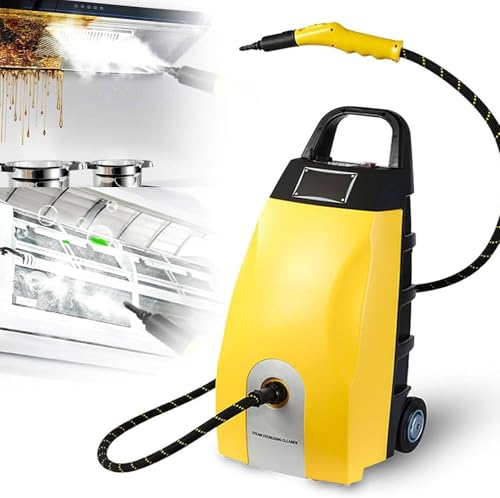 Portable High Pressure Steam Cleaner with 8 Accessories 15S Fast Heat-Up Handheld Steamer for Home Tile Grout Grease