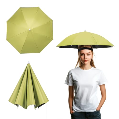 Chapeau parapluie de pêche étanche et réglable avec bande élastique