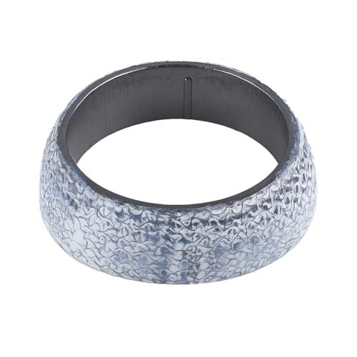 Norkmdi ID 60mm Car Exhaust Manifold Gasket, Graphite Leakproof Vehicle Exhaust Flange Seal Muffler Gasket Ring, Automotive Manifold Donut Muffler Ring Replacement, Universal for SUV Truck Sedan