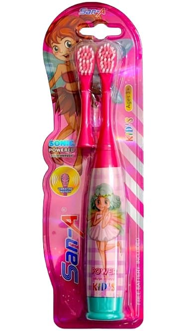 TERA 13 Girls Electric Toothbrushes (1 pcs) Cartoon Electric Toothbrush Extra Soft Electric Battery Powered Toothbrush for Girls, Electric Toothbrush for Kids-image-12