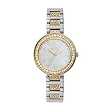 KARLI 三針 ツートーン ステンレススチールウォッチ