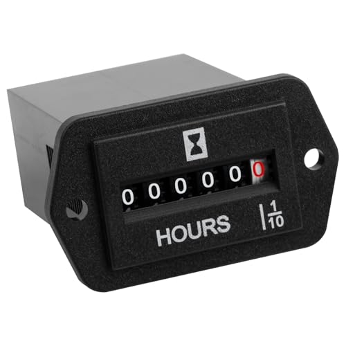 AC 110V to 250V Mechanical Hour Meter Gauge