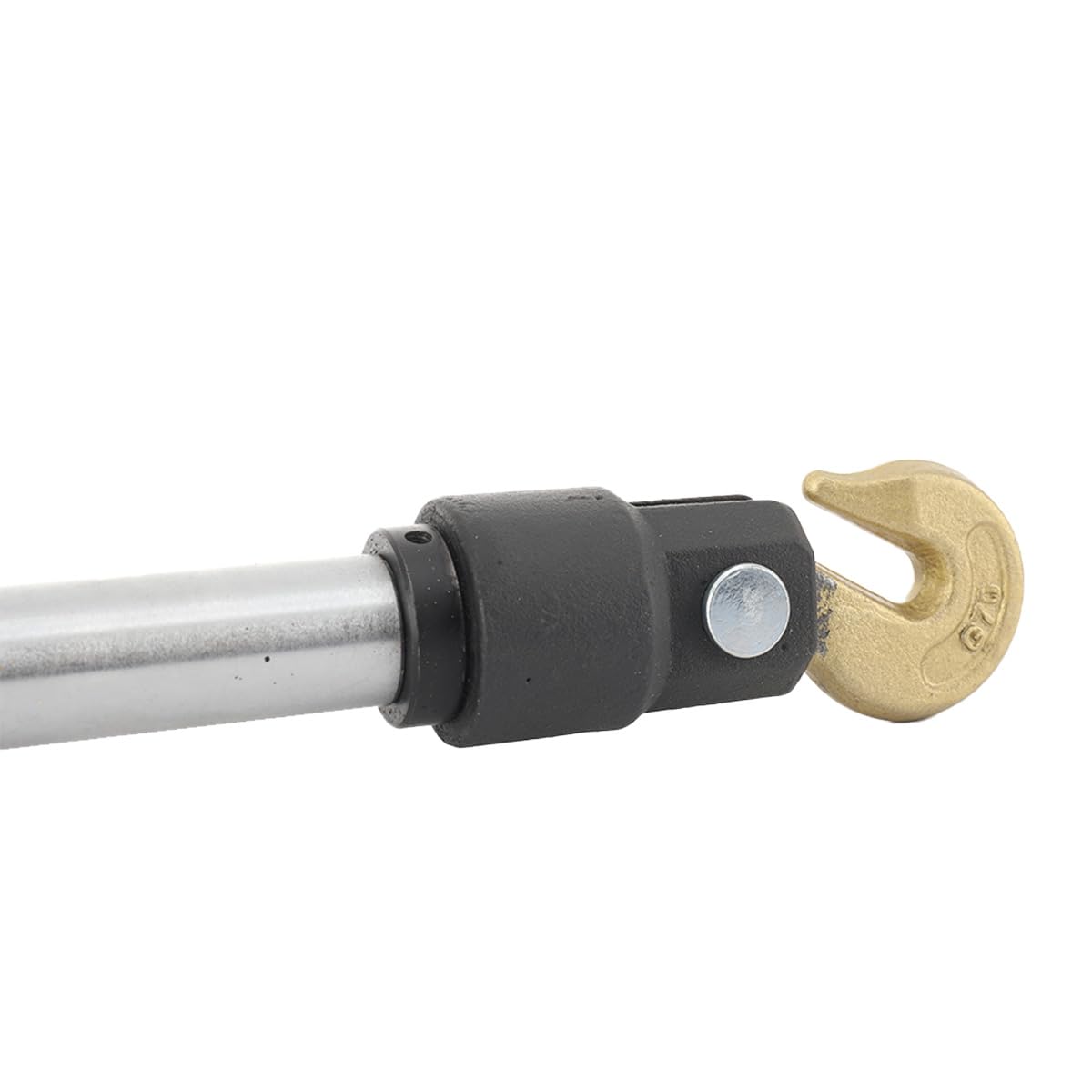 Vérin Hydraulique De 10 Tonnes Avec 2 Crochets à Chaîne Pour Carrosserie, Longueur 730 mm, Course de Traction de 130 mm