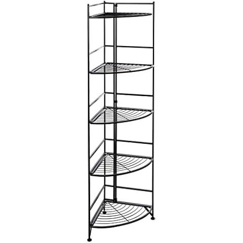 Estantería esquinera plegable de 5 niveles Cover