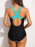 ATTRACO Women's Swimming Costume Sports One Piece Swimmsuit Padded Exercise Swimwear XL - Image 2