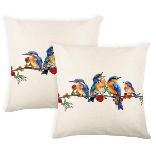 yeshttdy �X�v�����O�u���[ ���� ���J�o�[ 16x16�C���` 2���Z�b�g �ԕ� �����N�b�V�����J�o�[ ���O ���� �t�̑��� �\�t�@ �J�E�` �K�[�f�� ����