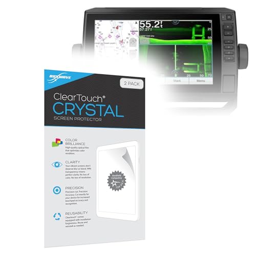 Film protecteur pour Garmin echoMAP UHD 94sv BoxWave ClearTouch Crystal HD x2