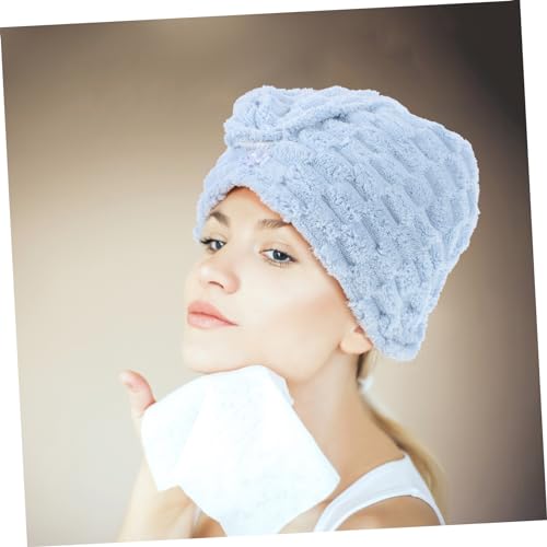 NOLITOY 4 Peças Touca De Cabelo Seco Multicooker Versátil Chapéu De Lavagem De Cabelo Toalha Turbant