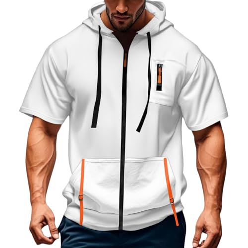 Sweat à capuche zippé en tissu doux et coupe confortable