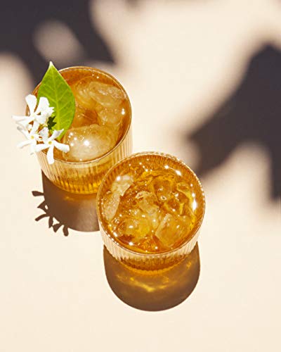 Pique Organic Jasmine Green Tea Crystals - Vitalizing Antioxidants For Immune Support, Radiant Skin, Calm Energy, Fresh Aroma Jasmine Petals - 14 Single Serve Sticks (Pack Of 1) #TOP3