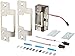 HES 10720403 Faceplate for Electric Strike 8000 Series Complete Pac (8000c) for Cylindrical Locksets in Metal, Concealed, Satin Stainless