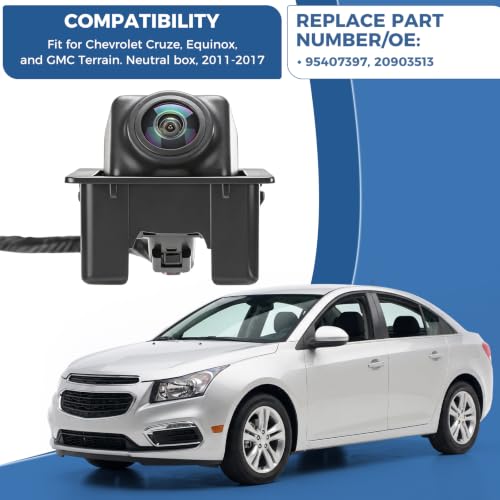 Image of 95407397 Backup Camera Fit for GMC Terrain, Chevy Equinox 2010-2017