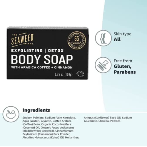The-Seaweed-Bath-Co-Exfoliating-Detox-Body-Soap-Unscented-Natural-Organic-Seaweed-Coconut-Oil-Vegan-Paraben-Free-375-oz-Packaging-May-Vary