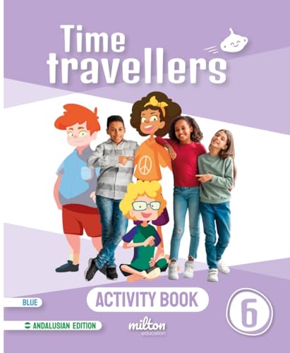 Portada de Time Travellers 6 Blue Activity Book English 6 Primaria