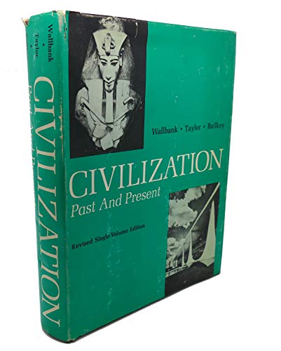 Civilization Past and Present B000LEJEBG Book Cover
