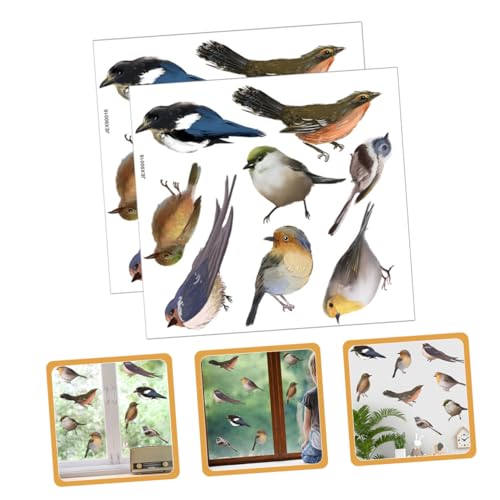 Décalcomanies vitres anti-collision Uonlytech haute qualité oiseaux - 4