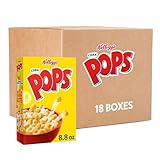 Kellogg's Corn Pops Breakfast Cereal, Kids Cereal, Family Breakfast, Original (18 Boxes)