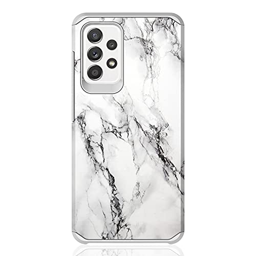 Coque antichoc Samsung A03S fine et résistante motif marbre blanc