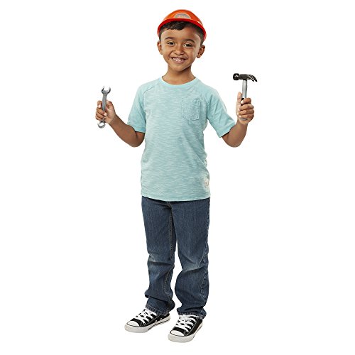 Black + Decker Junior Kids Tool Set - Mega Tool Set with 42Piece Tools & Accessories! Role Play Tools for Toddlers Boys & Girls Ages 3 Years Old & Above, Includes Helmet & Drill!