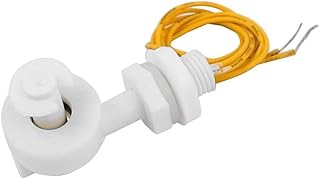 TopHomer Float Switch for Water Pump Tank Liquid Water Level Sensor Plastic Side Mounted Water Level Sensor Switch for Hydroponics, Water Tank, Pump