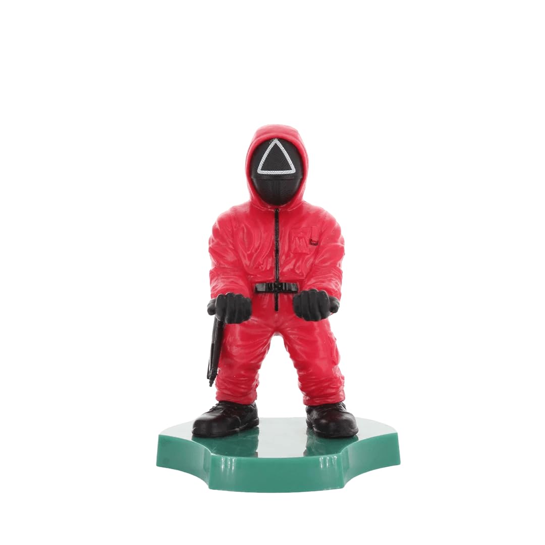 Squid Game: Triangle Guard Holdems, Mini Cable Guys Phone Stand and Device Holder