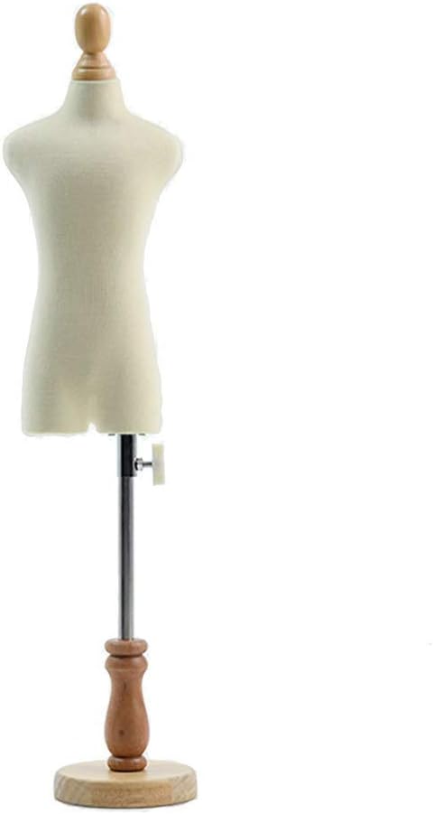 Tailor Mannequin Female Small Tailor Dummy Doll Dress Form Display Mannequin Dressmakers Manikins Adjustable Height Decoration Dollhouse Accessories Tailor Dummy Adjustable (Size : 14) (5)