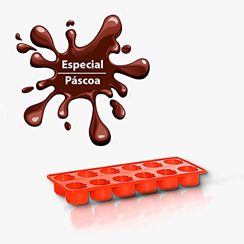 Importado UD69 Forma de Gelo de Silicone Maleável, Amarelo, 23 Cm