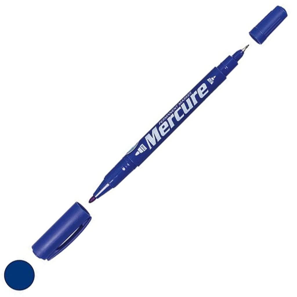 Badem10 Mercure Cd Kalemi Marker Çift Uçlu 0.5-1 mm Kırmızı