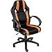 Produktbild TecTake Bürostuhl Racing Chefsessel Sportsitz mit gepolsterten Armlehnen - Diverse Farben - (orange | nr. 402157)