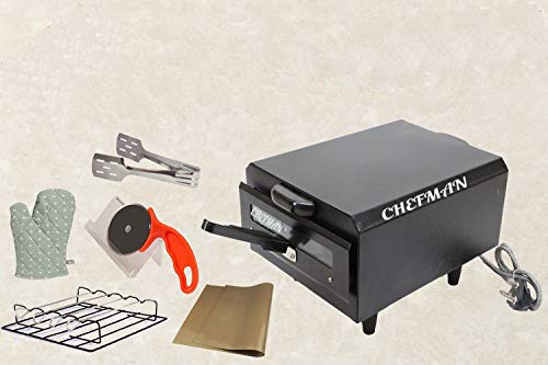 Chefman Electric Tandoor Set (Black) with Accessories (Made in India)