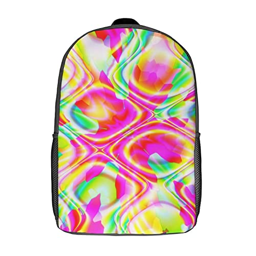 Sac à dos scolaire pour enfants 17 pouces Colors imprimé 3D