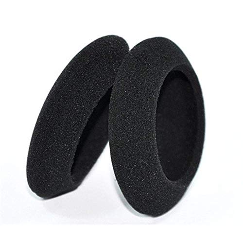 5 pares de almohadillas de espuma de repuesto para auriculares Sennheiser PC8 USB | Cubiertas de tela suaves y cómodas, espuma con memoria miniatura 5