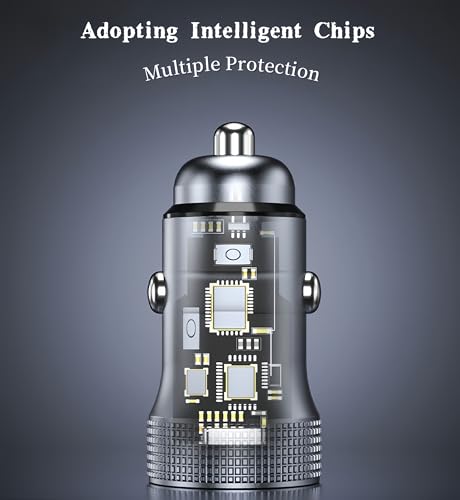 Car Charger for NOCO Boost GB40, GB70, GBX45 Car Jump Starter & Cordless Car Vacuum, Tire Inflator - Dual Port, 12V Car  - Additional View