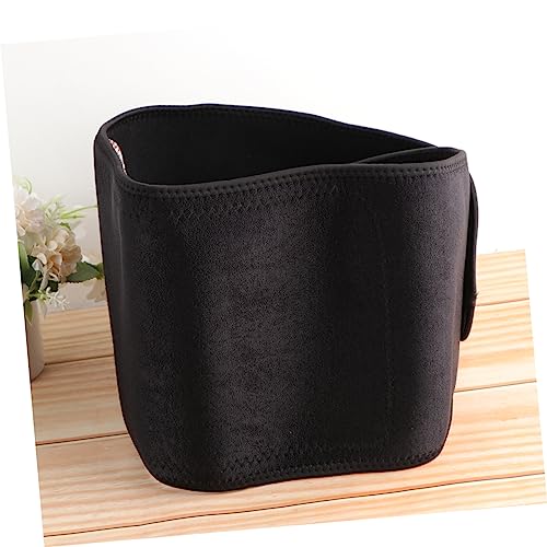 Faja lumbar soporte y calefacción para espalda negro miniatura 6