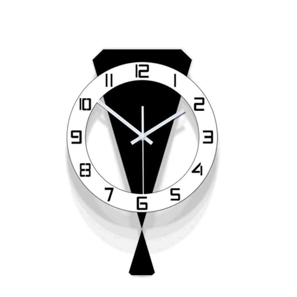 Horloge murale de quartz creatif WTL en art moderne pour une decoration interieure haut de gamme
