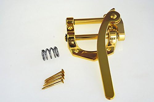 Beyond B5 Vintage Guitar Vibrato Tremolo Bridge Vibrato Tailpiece for LP SG Tele Guitar Gold