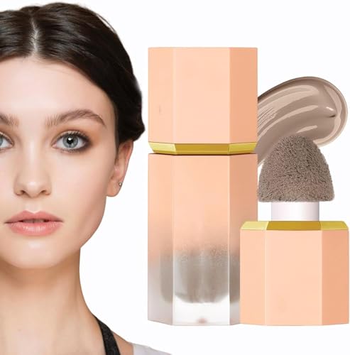 Barra de contorno líquida, que da forma a los contornos faciales, barra de contorno de tono frío, crea efectos de maquillaje impermeables, húmedos y mate, resistente al agua y a las manchas