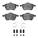 Dynamic Friction Company 5000 Advanced Brake Pads - Low Metallic and Hardware Kit