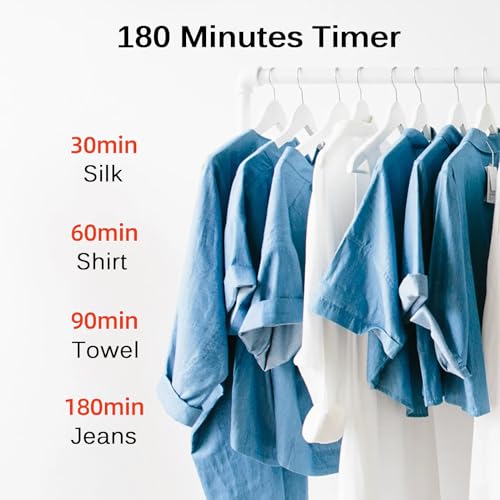 Draagbare Droger, Draagbare Droogmachine voor Kleding, 1000 W Verwarmde Kledingdroger voor Thuiswas en Appartement - Image 4