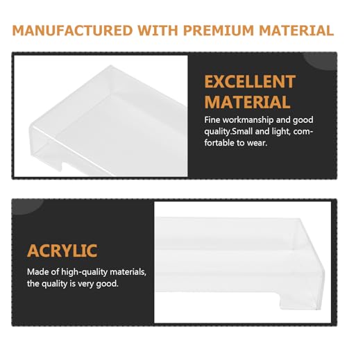 Funda para teclado impermeable de acrílico KICHOUSE protectora contra rayaduras 3