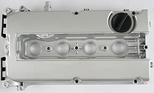 Aluminum Engine Valve Cover Kit With Gasket, Bolts, Oil Filler Cap Compatible With 2011-2016 Chevy Cruze, 2012-2018 Sonic, 2013-2020 Trax, 2009-2011 Aveo Aveo5 1.6L 1.8L Replace# 55558673 55564395 #TOP5