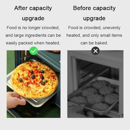 HmLotd Multifunctional Breakfast Machine, 4-in-1 Breakfast Station 1600w High Power, With Non-stick Frying Pan, Using Upper and Lower N-Section Heating for Camping or at Home - Image 6