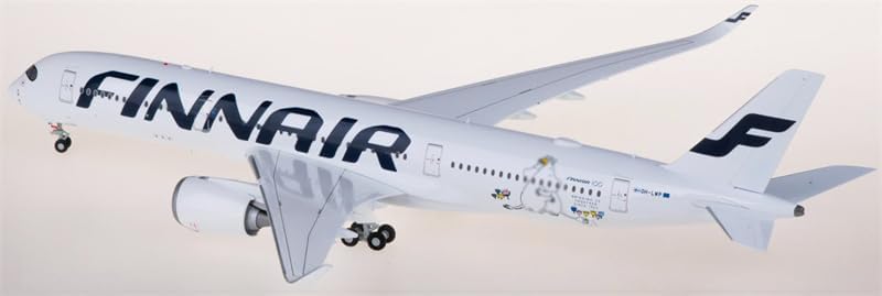 FloZ for JC Wings for Finnair for Airbus A350-900XWB OH-LWP 1:200 Airplane Pre-Built Model