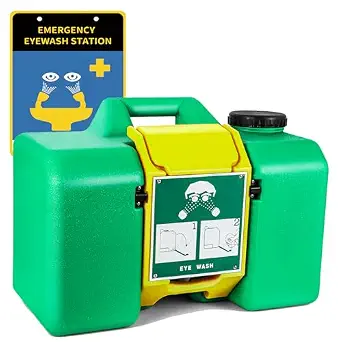 8-Gallon Portable Eye Wash Station Emergency Eyewash Kit