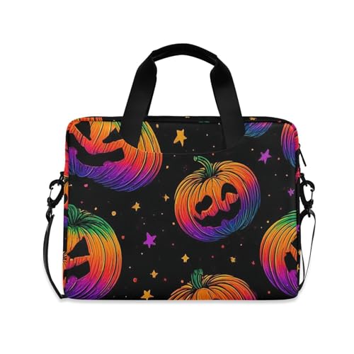 Funda para portátil ALAZA con diseño de calabazas coloridas miniatura 1