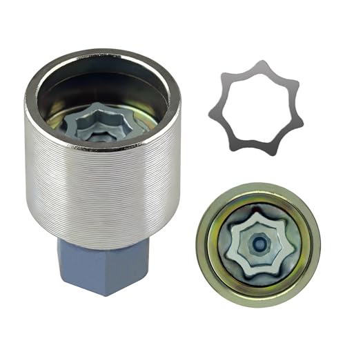 #X/820 for Audi Wheel Locking nut Key Compatible with Audi A3 A4 A5 A6 A8 Q3 Q5 Q7 Wheel Lock Key,Anti-Theft Lug Nut Removal Tool